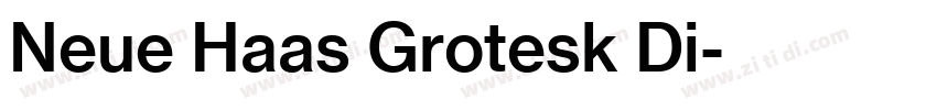 Neue Haas Grotesk Di字体转换 Neue Haas Grotesk Di字体转换